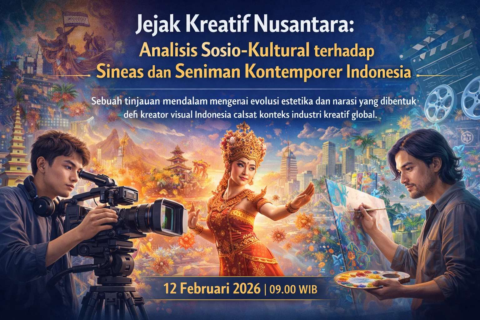Jejak Kreatif Nusantara: Analisis Sosio-Kultural terhadap Sineas dan Seniman Kontemporer Indonesia