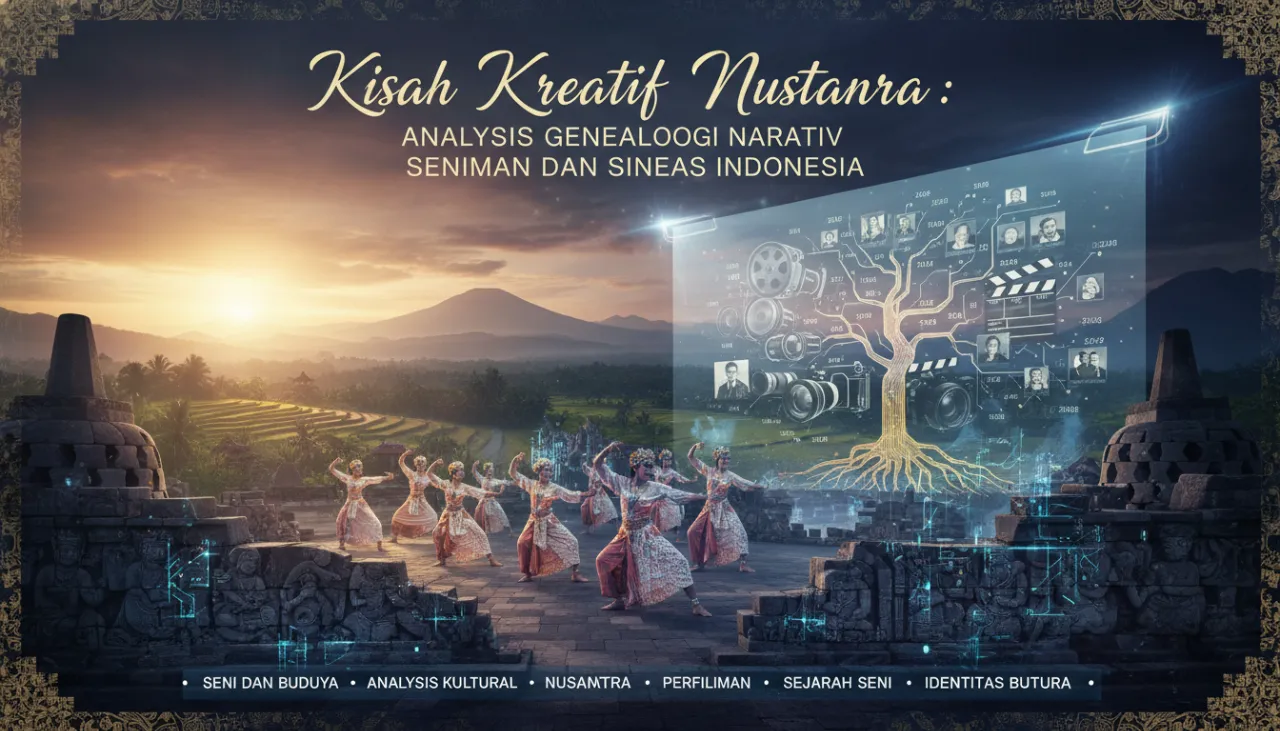 Kisah Kreatif Nusantara: Analisis Genealogi Naratif Seniman dan Sineas Indonesia